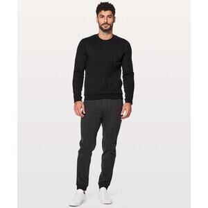 LULULEMON Men's Cross Cut Jogger 29.5" Sweatpants in Heathered Dark Gray Size L
